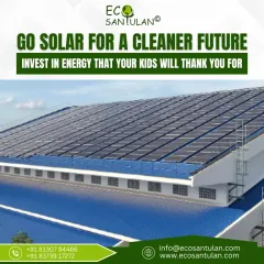 We have the expertise to handle large-scale commercial and industrial projects. This installation on a factory roof is a powerful example of how businesses can reduce operational costs while making a strong commitment to sustainability.