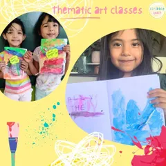 We offer thematic art classes that are fun and engaging. If you've been curious about our workshops, we periodically offer trial classes for you to get a taste of the Scribble Space experience.
