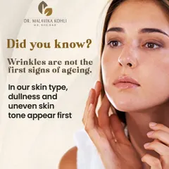 For Indian skin types, the first signs of ageing are often not wrinkles, but dullness and uneven skin tone. This infographic explains why early intervention with brightening treatments is key to maintaining your glow.