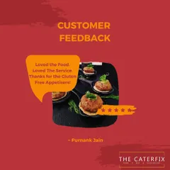 This client was particularly happy with the gluten-free appetisers I provided. I am always ready to accommodate dietary needs and create custom menus to ensure every single guest is well-catered for.