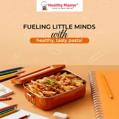 Making tiffin boxes exciting and nutritious is every parent's goal. My healthy penne pasta, packed in a lunchbox, shows how you can fuel your child's day with a meal that is both tasty and full of goodness.