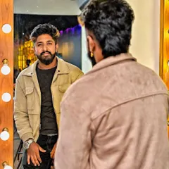 A candid shot before a gig. I always take a moment to get focused before stepping behind the deck to deliver the best possible experience for the audience.