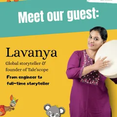 Meet Lavanya Prasad, founder of Tale'scope. She joined me on the podcast to discuss how she uses stories to build emotional intelligence and creativity in kids.