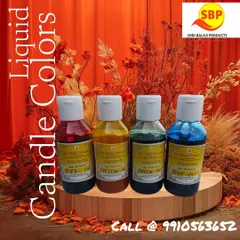 A selection of my liquid candle colors. These highly concentrated dyes are easy to mix into melted wax to achieve vibrant, consistent colors in your candles.