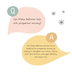 Can Pilates Reformer help with postpartum recovery? Absolutely. It's a fantastic way to gently strengthen your core muscles, improve pelvic floor function, and regain flexibility and muscle tone after birth.