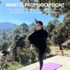 What is proprioception? It's your body's hidden sense of balance and spatial awareness. Yoga is one of the best ways to train this sense, keeping you safe and surefooted as you age.