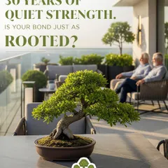 A 30-year-old bonsai represents quiet strength and deep roots. It’s a beautiful metaphor for friendships that are steady and grounded, making it a meaningful addition to a home or office.