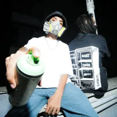Me and my fellow artist during the Superkicks collaboration. This is what it's all about: creating art, working with friends, and being part of the scene.