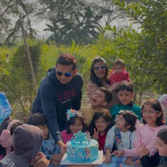 A happy birthday celebration at the farm. I love seeing families and friends gather here to celebrate special moments surrounded by nature.