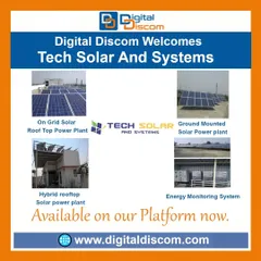 Tech Solar and Systems brings a variety of solar power plants to our marketplace. Their offerings include on-grid rooftop plants, ground-mounted power plants, and hybrid systems.