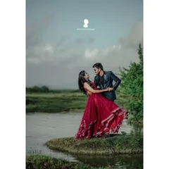 The dance of love. I guide couples into poses that feel natural and full of movement, resulting in dynamic and emotional pre-wedding photographs like this one.