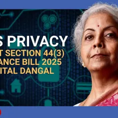 The Digital Personal Data Protection (DPDP) Act and the Finance Bill 2025 are creating a conflict between the Right to Information (RTI) and the Right to Privacy. This thumbnail points to my detailed analysis of how these new laws could impact government transparency and your data privacy.