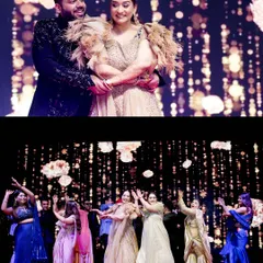 From the couple's romantic dance to a full-blown group performance on stage, I cover all the choreographed and candid moments of your Sangeet night.