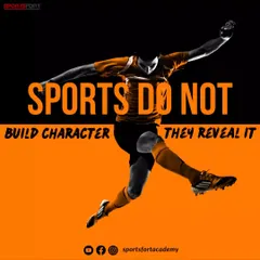 We believe that sports do not build character, they reveal it. The playing field is where true grit, resilience, and spirit shine through.