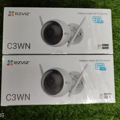The EZVIZ C3WN is a popular outdoor smart Wi-Fi camera. It has dual antennas for a strong connection and is IP66 rated, meaning it is fully dustproof and waterproof.