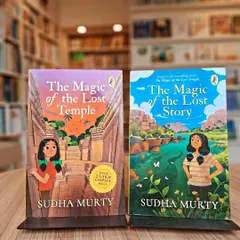 'The Magic of the Lost Temple' and its sequel, 'The Magic of the Lost Story', are exciting adventures by Sudha Murty.
