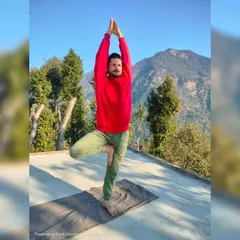 Finding balance not just on the mat, but in life. My personal practice, often in nature, inspires the Vrikshasana and other balancing poses we explore in class to improve focus and stability.