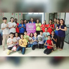 We believe in nurturing mindfulness from a young age. This is a happy moment from our special meditation session for children, where we use simple practices and fun activities to help young minds find calm, focus, and joy. Seeing them embrace stillness with such enthusiasm is truly heartwarming.