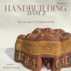 Take your hand-building skills to the next level with our Level 2 course. This workshop is for students who understand the basics of pinching, coiling, and slab techniques and are ready to dive deeper into creating more complex structures.
