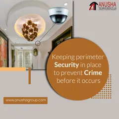 A discreetly placed dome camera provides constant perimeter security for this residence. My surveillance solutions are designed to prevent crime before it happens by monitoring key areas and providing you with live feeds and instant alerts.