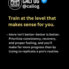 The key is to train at a level that makes sense for you. Prioritize consistency and proper fueling over replicating a pro's routine, and you'll make far more progress in the long run.