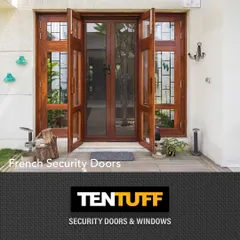 Add a touch of classic elegance with our French Security Doors. They provide the timeless beauty of traditional French doors but are reinforced with our advanced security features, including the tough steel mesh and multi-point locking, ensuring your home is both stylish and secure.