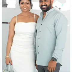 With Harish Nagaraj, the founder of Fit Muscle Premium Fitness. His support and vision have been instrumental in creating a positive and empowering fitness community.