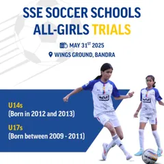 Your journey starts here. This is an invitation for dedicated female footballers to join our U14 and U17 all-girls squads through our official trials at Wings Ground, Bandra.