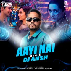 The cover art for my official remix of 'Aayi Nai'. This track is a staple in my sets.