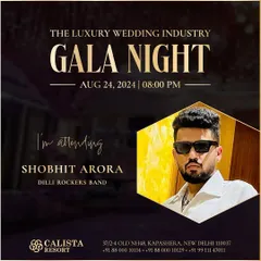 Our presence is what matters. Attending the Luxury Wedding Industry Gala Night, connecting with the best in the business to stay on top of our game.