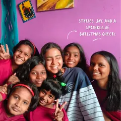 This is what pure joy looks like. A moment of connection and happiness shared between our volunteers and the children at our Library of Hope. These hugs and smiles are the reason we do what we do, creating a family where every child feels loved and celebrated.