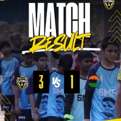 Match result: A dominating 3-1 victory for our U13 champions against Soccerstar, showcasing their hard work and teamwork.