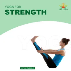 This image showcases a variation of Navasana (Boat Pose), a key posture for building core strength. Dynamic yoga poses like this challenge both the body and mind, helping you harness your inner power.