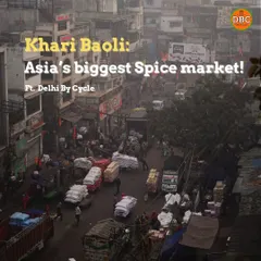 An aerial view of Khari Baoli, Asia's largest wholesale spice market. We take you right into the heart of this bustling market, a sensory overload of sights, sounds, and smells.