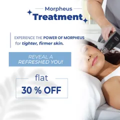 The Morpheus8 treatment combines microneedling with radiofrequency energy to target the deeper layers of the skin. It stimulates collagen production, resulting in tighter, firmer, and more youthful-looking skin.