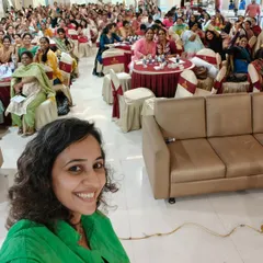 A selfie with over 250 teachers in Hyderabad who attended my playful learning workshop. The turnout was incredible, and their enthusiasm to try these new techniques in their own classrooms was truly inspiring. My goal is to empower educators across India.