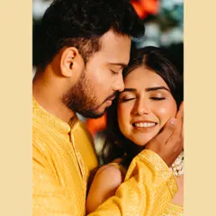The quiet moments before the celebration begins. We focus on capturing the gentle intimacy and radiant glow of the haldi ceremony, preserving the serene beauty and anticipation in a single, soulful frame.