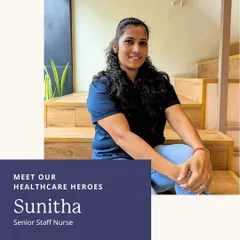 Introducing our 'Healthcare Heroes' series, starting with Sunitha, our Senior Staff Nurse. She talks about her passion for patient-centered care and why she loves working in our judgment-free, inclusive environment.