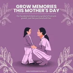 For Mother's Day, give a gift that symbolizes your growing love and appreciation. Our handpicked plants are a living, breathing reminder of your bond, and a beautiful, sustainable alternative to flowers.