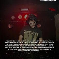 A quote from my interview with The Outsiders. I spoke about how important it is to read the room and develop the skill of selection, something I learned from some of the best DJs in the scene.