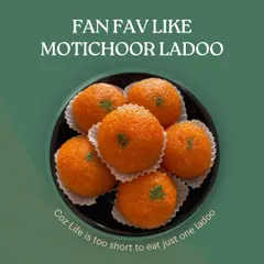 Motichoor Ladoo is a fan favorite for a reason. Made from tiny, syrup-soaked boondi, our version is soft, moist, and bursting with flavor, making it impossible to stop at just one.