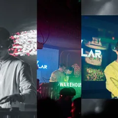 A collage showcasing different moments from a single night, telling a story through visuals.