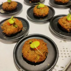 A healthy and delicious twist on a classic, our Edamame Hara Bhara Kebab was a huge hit at a recent event. We love customizing menus to suit your tastes.