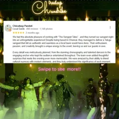 "They truly understood the significance of each moment." We were so happy to deliver an authentic and seamless Telugu sangeet for this wonderful family.