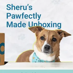 Sheru is ready for his official unboxing! We love seeing our furry customers get this excited for their delivery. Let's see what he thinks.