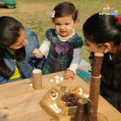Introducing our CuddleBugs program, specially designed for our littlest explorers aged 10 to 18 months. This is a wonderful opportunity for you and your baby to bond through gentle sensory play and creative discovery in a warm, supportive environment.
