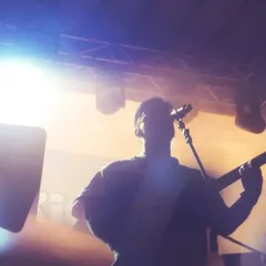 Another moment from the Goa show. Even as a silhouette, you can feel the energy of the performance. These are the moments I live for as a musician.