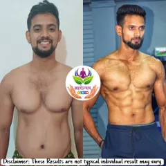 This is what dedication looks like. Rahul's awe-inspiring transformation from fat to fit shows the power of a focused plan and consistent effort.