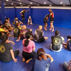 A shot from Day 2 of the Mike Murrell seminar. We had members from ages 11 to 50 attending and learning together.
