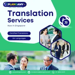 This image highlights the expansion of our certified translation services to Singapore, covering over 20 languages. The visuals of business professionals underscore our commitment to helping companies communicate effectively across the globe.